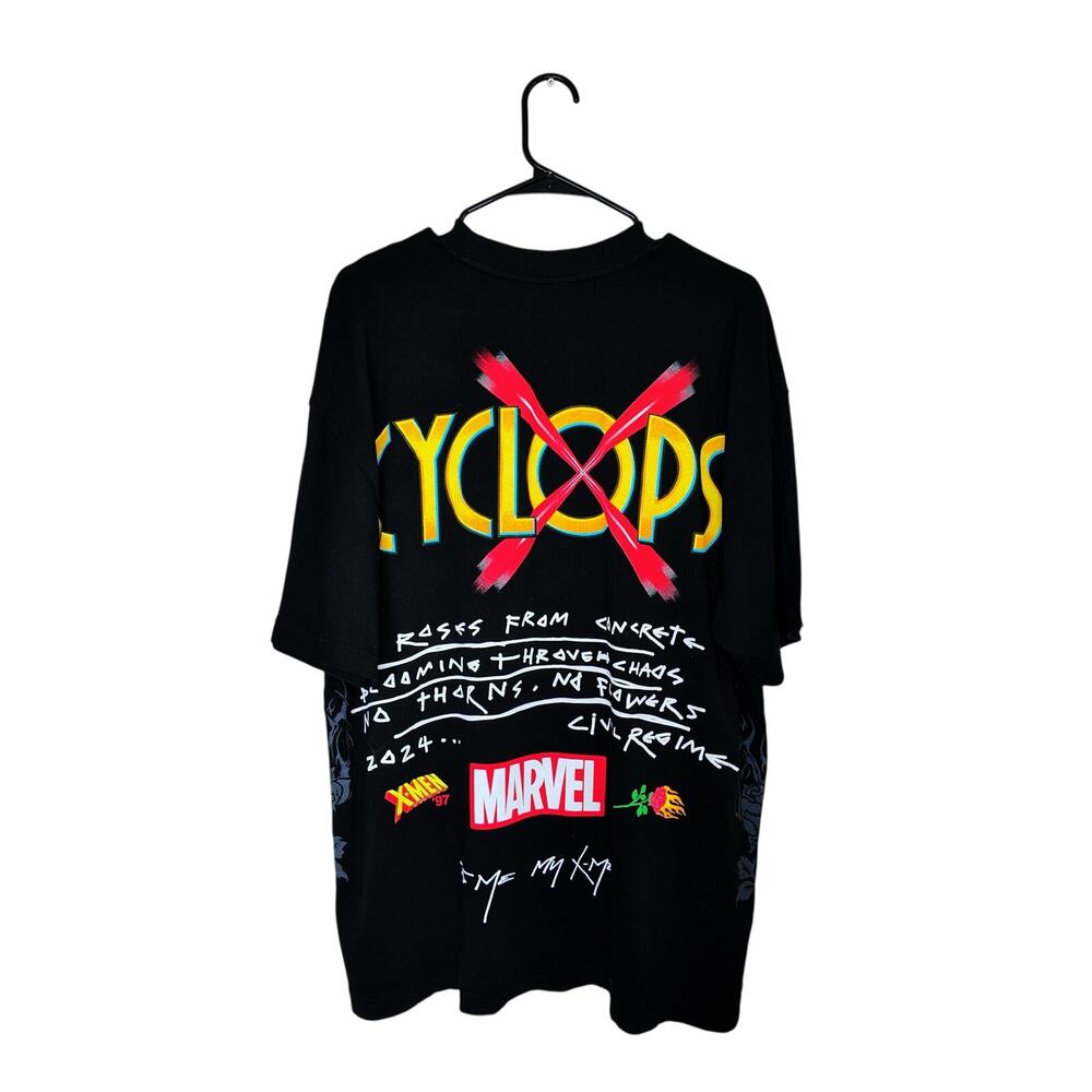 Civil Regime X-Men ’97 Cyclops Tee Large Marvel Graphic Streetwear